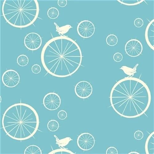 Lunalay Organic Cotton Mattress Cover - Bicycle Pool