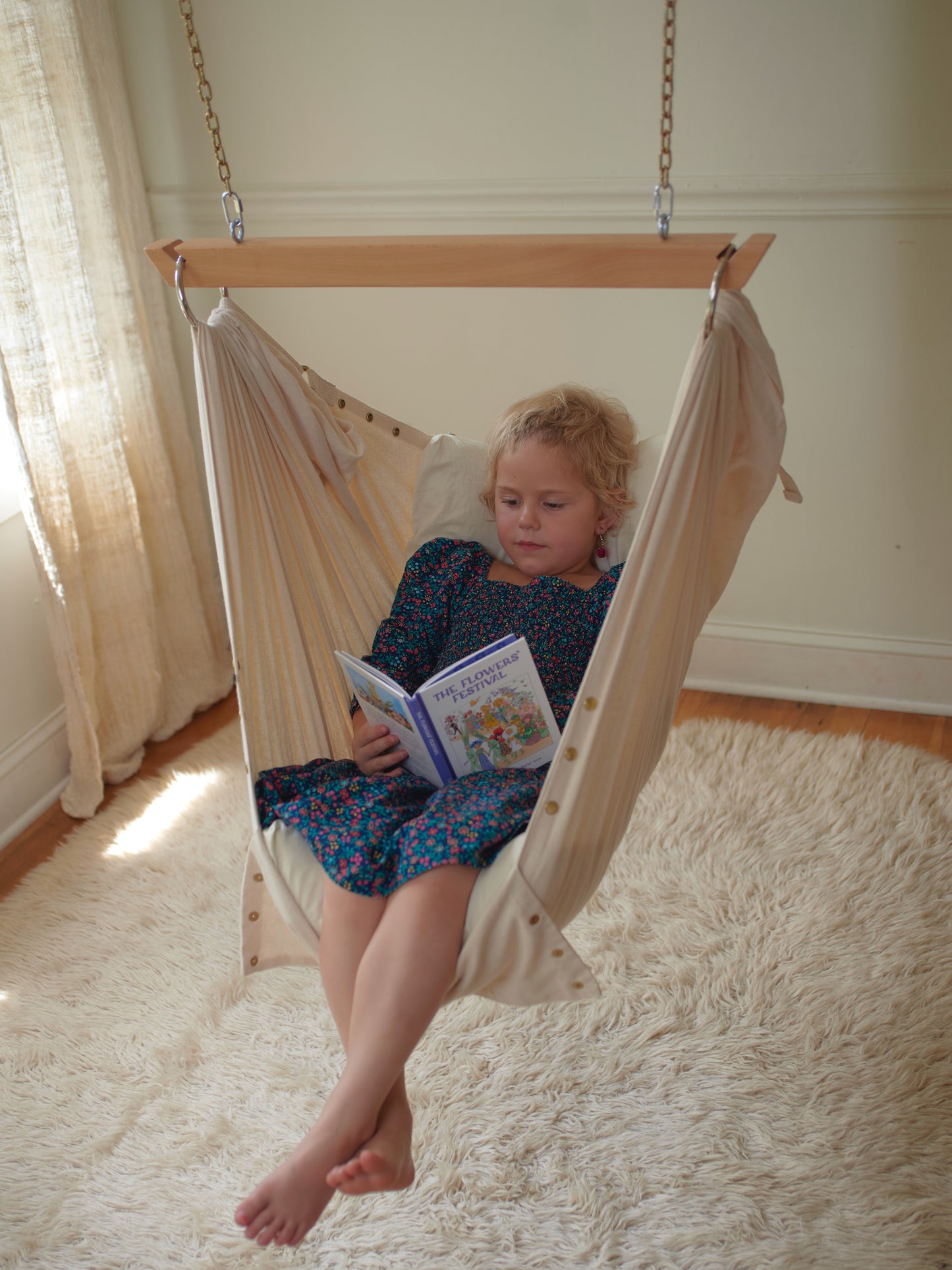 Teal Baby Hammock : Hardware Included