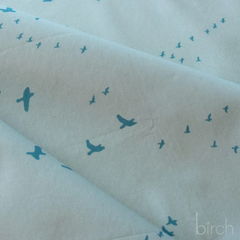 100% Organic Cotton Sheet - Aqua
